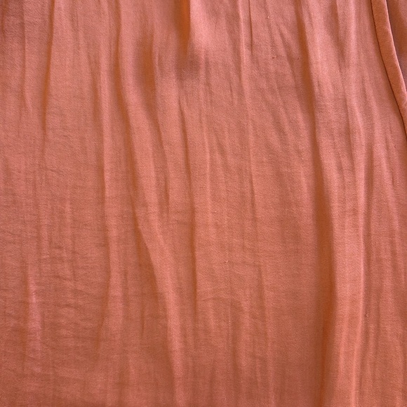 Naked Zebra Burnt Orange‎ Size Large L Blouse Top Excellent Condition Boho Chic - Picture 6 of 10